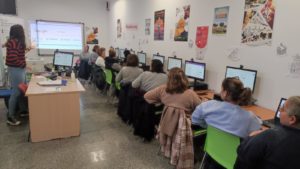Formación en competencias digitales en el NCC de Valverde de Leganés